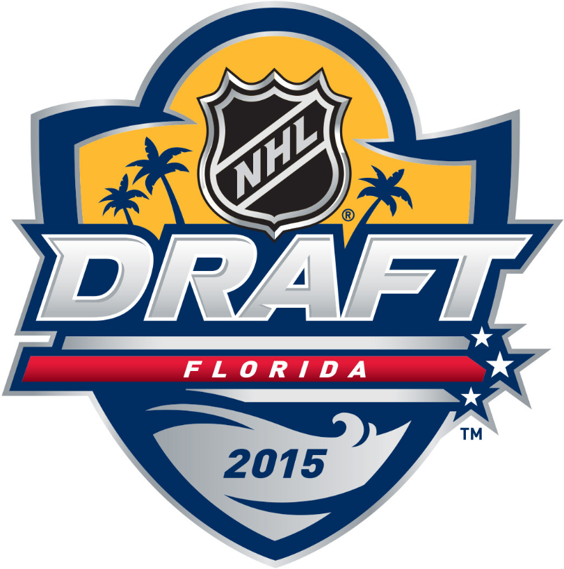 NHL Draft 2014-2015 Logo vinyl decal